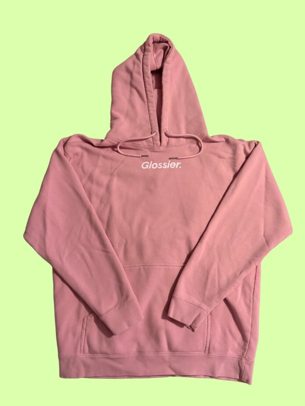 Glossier Pink Hoodie